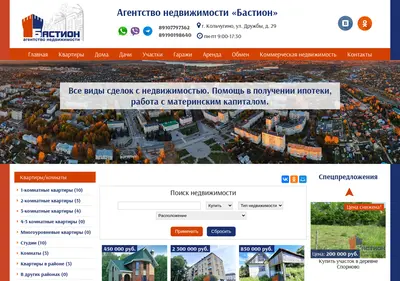 Снимок главной страницы bastion-33.ru