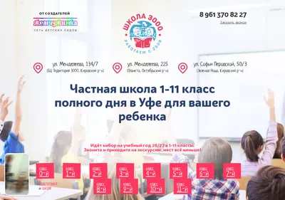 Снимок главной страницы 3000school.ru