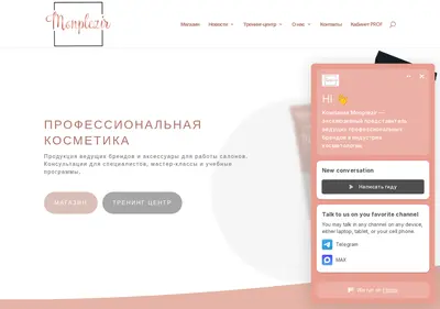 Снимок главной страницы monplezir.spb.ru