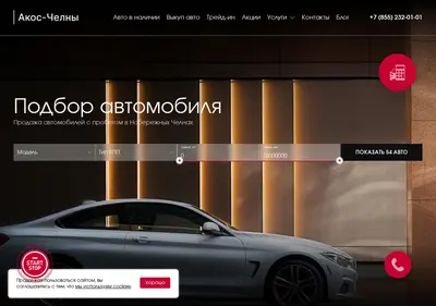 Снимок главной страницы akoc-chelny.ru