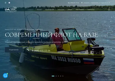 Снимок главной страницы bazaoazis.ru