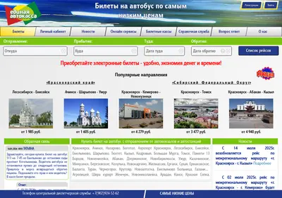 Снимок главной страницы bustraffic.ru