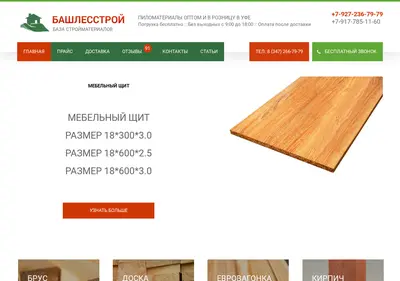 Снимок главной страницы bls-ufa.ru
