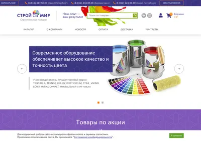 Снимок главной страницы stroymir.spb.ru