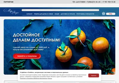 Снимок главной страницы atoll-orel.ru