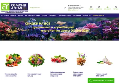 Снимок главной страницы alsemya.ru