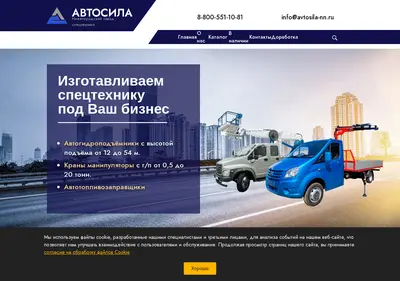 Снимок главной страницы avtosila-nn.ru