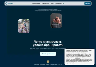 Снимок главной страницы appoint.ru