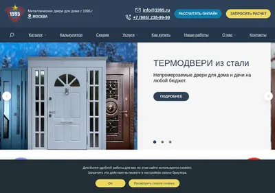 Снимок главной страницы 1995.ru