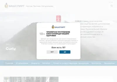 Снимок главной страницы bashspirt.ru