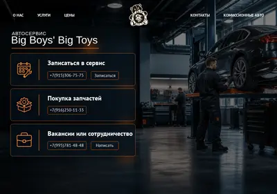 Снимок главной страницы bigboysbigtoys.ru