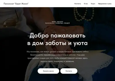 Снимок главной страницы beregzizni38.ru