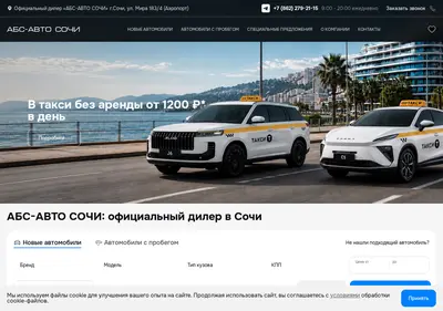 Снимок главной страницы abs-sochi.ru