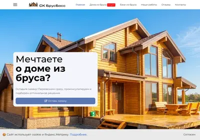 Снимок главной страницы brusboss.ru