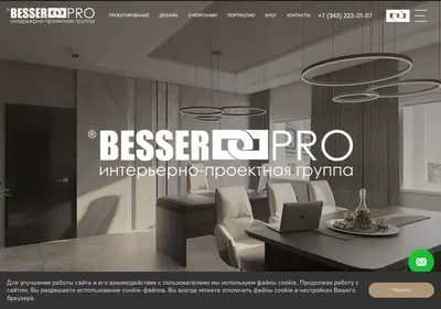 Снимок главной страницы besserpro.ru