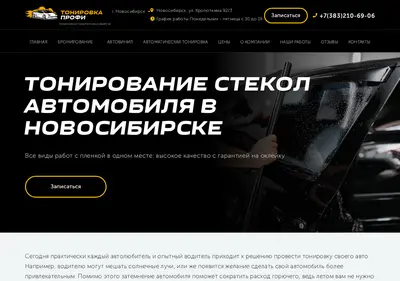 Снимок главной страницы 54tonirovka.ru