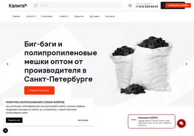 Снимок главной страницы kalita.spb.ru