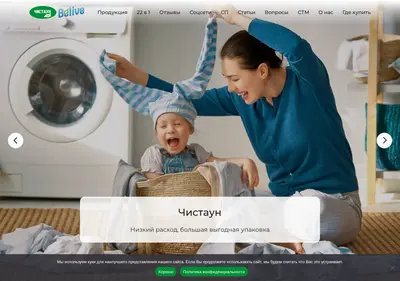 Снимок главной страницы chistown.ru