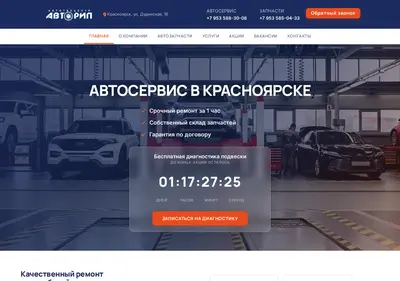 Снимок главной страницы avtorip24.ru