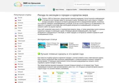 Снимок главной страницы 365c.ru