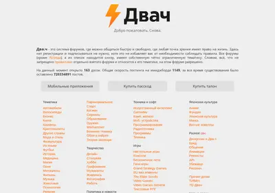 Снимок главной страницы 2ch.su