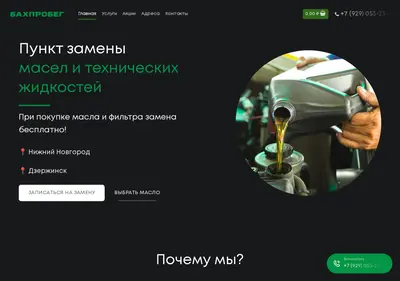Снимок главной страницы bahprobeg.ru