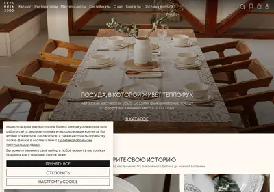 Снимок главной страницы 2505ceramics.ru