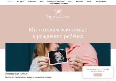 Снимок главной страницы aistenokk.ru