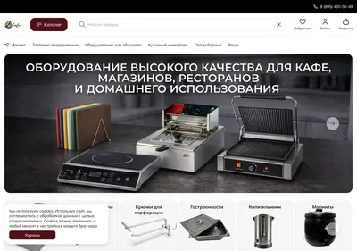 Снимок главной страницы blintz.ru
