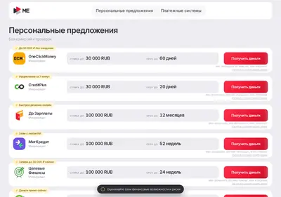 Снимок главной страницы coin-me.ru