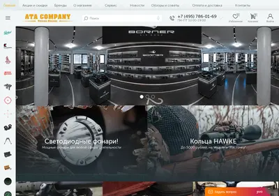 Снимок главной страницы ata-group.ru