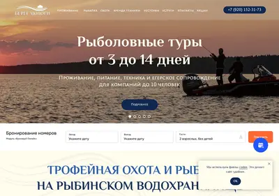 Снимок главной страницы beregmologi.ru