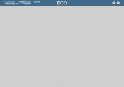 Снимок главной страницы bso-cc.ru