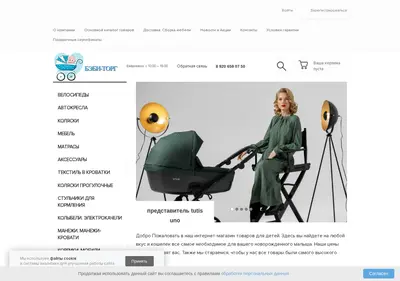 Снимок главной страницы baby-torg.ru