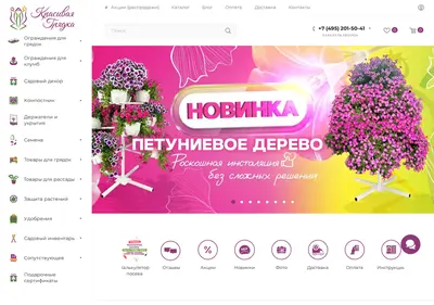 Снимок главной страницы best-gryadka.ru