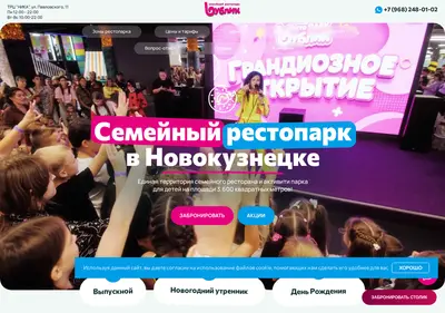 Снимок главной страницы bublik-novokuznetsk.ru