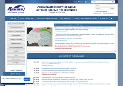 Снимок главной страницы asmap.ru
