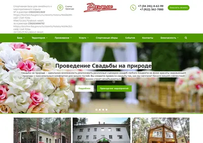 Снимок главной страницы baza-razdolie.ru
