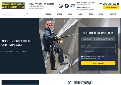 Снимок главной страницы alpicon.ru