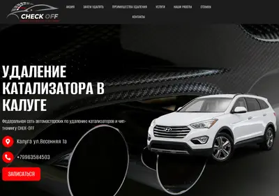 Снимок главной страницы check-off40.ru