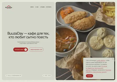 Снимок главной страницы buuzaday75.ru