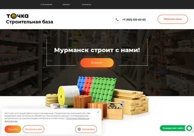 Снимок главной страницы bazatochka.ru