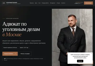 Снимок главной страницы адвокат-шушаков.рф