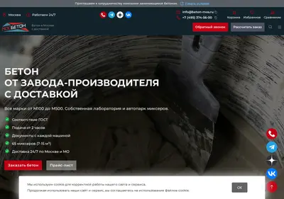 Снимок главной страницы beton-mos.ru