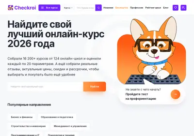 Снимок главной страницы checkroi.ru
