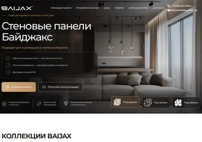 Снимок главной страницы baijaxrussia.ru