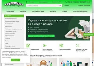 Снимок главной страницы brpv.ru