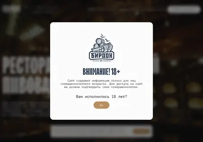 Снимок главной страницы beerdock.ru