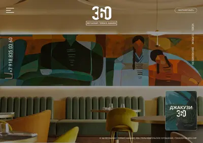 Снимок главной страницы 360restaurant.ru