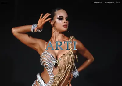 Снимок главной страницы arti-dress.ru